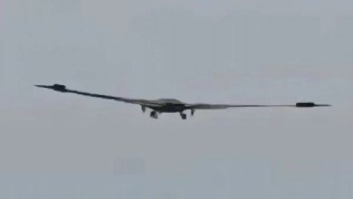 Large Stealth Flying Wing Aircraft Photographed Over China Large Stealth Flying Wing Aircraft Photographed Over China