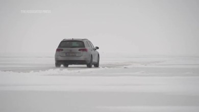 Take a ride across frozen sea on Estonia’s ice road Take a ride across frozen sea on Estonia’s ice road