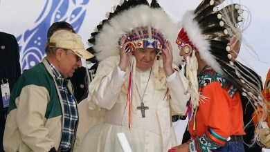 Pope returns 62 artifacts to Indigenous peoples from Canada as part of reckoning with colonial past Pope returns 62 artifacts to Indigenous peoples from Canada as part of reckoning with colonial past