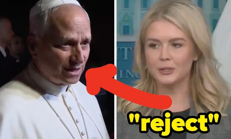 Devout Catholic Karoline Leavitt Slammed Pope Leo’s Viral “Inhuman” Comment About How The US Is Treating Immigrants Devout Catholic Karoline Leavitt Slammed Pope Leo’s Viral “Inhuman” Comment About How The US Is Treating Immigrants