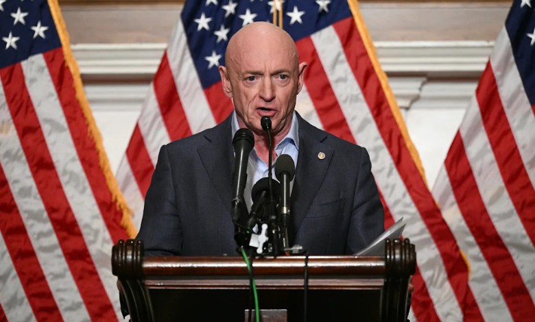 ‘Keep your mouth shut.’ Mark Kelly hits back at Trump, Pentagon investigation ‘Keep your mouth shut.’ Mark Kelly hits back at Trump, Pentagon investigation