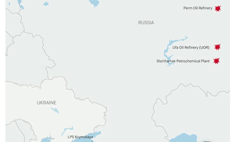 Ukraine is hitting oil facilities deep inside Russia. Soaring fuel prices could blunt the impact Ukraine is hitting oil facilities deep inside Russia. Soaring fuel prices could blunt the impact