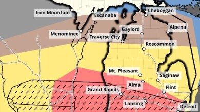 Strong tornadoes, giant hail possible for 6 million Michiganders, timeline is clear cut Strong tornadoes, giant hail possible for 6 million Michiganders, timeline is clear cut