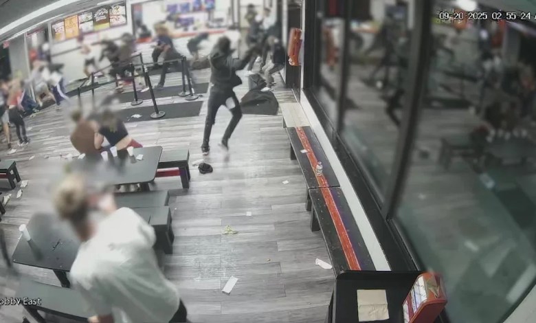 Surveillance video: Shots fired after fight at Two Fellas in Kalamazoo Surveillance video: Shots fired after fight at Two Fellas in Kalamazoo