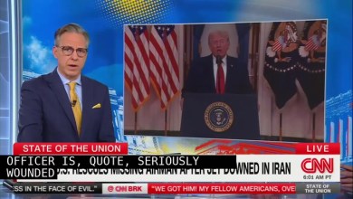 'If Your Children Are Watching, Be Warned!' Jake Tapper Shares Trump's 'Extraordinary Graphic' Iran Threat Fully Uncensored 'If Your Children Are Watching, Be Warned!' Jake Tapper Shares Trump's 'Extraordinary Graphic' Iran Threat Fully Uncensored
