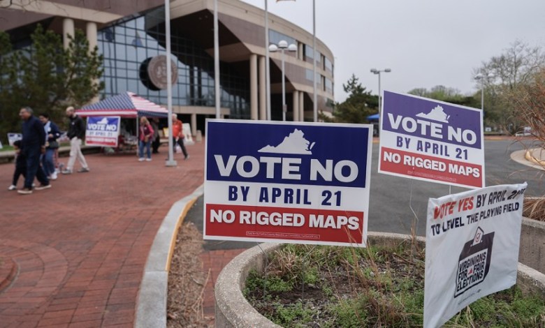 Virginia Congressional redistricting amendment results Virginia Congressional redistricting amendment results