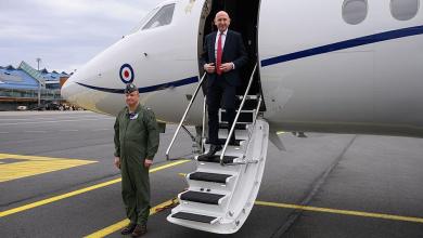 RAF jet carrying defence secretary has signal jammed near Russian border RAF jet carrying defence secretary has signal jammed near Russian border