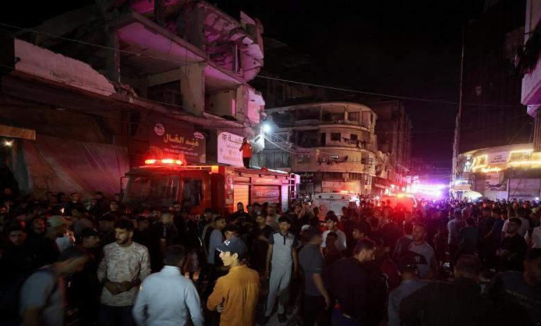 Three killed and dozens injured in Israeli strike on Gaza City, medics and witnesses say Three killed and dozens injured in Israeli strike on Gaza City, medics and witnesses say