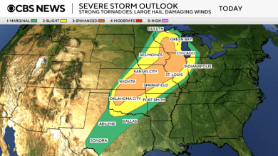 Maps show more severe storms forecast for Midwest after tornadoes, flooding Maps show more severe storms forecast for Midwest after tornadoes, flooding