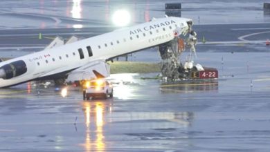 Video shows moment of Air Canada collision with fire truck Video shows moment of Air Canada collision with fire truck