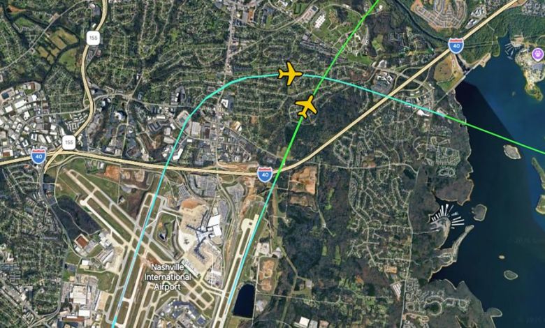 Alarms sound in the cockpit as two Southwest jets fly dangerously close near Nashville International Airport Alarms sound in the cockpit as two Southwest jets fly dangerously close near Nashville International Airport