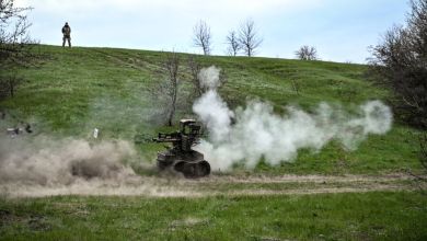 Ukraine sends machines into the battlefield in place of human soldiers Ukraine sends machines into the battlefield in place of human soldiers