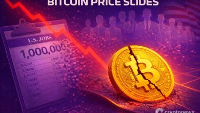 Bitcoin Price Slides After US Admits Nearly 1 Million ‘Phantom’ Jobs in Data Revision Bitcoin Price Slides After US Admits Nearly 1 Million ‘Phantom’ Jobs in Data Revision