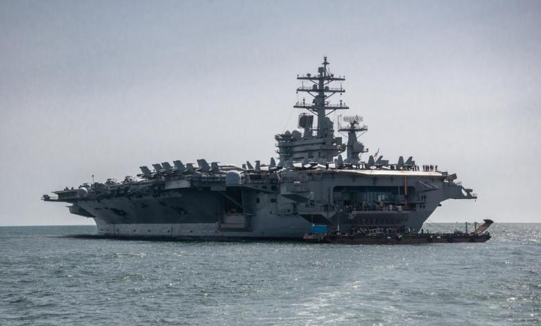 A Fire Broke Out On Another US Navy Supercarrier, Three Sailors Injured A Fire Broke Out On Another US Navy Supercarrier, Three Sailors Injured