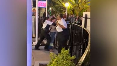 Video shows injured Knott’s Berry Farm employee restrain guest as crowd cheers Video shows injured Knott’s Berry Farm employee restrain guest as crowd cheers