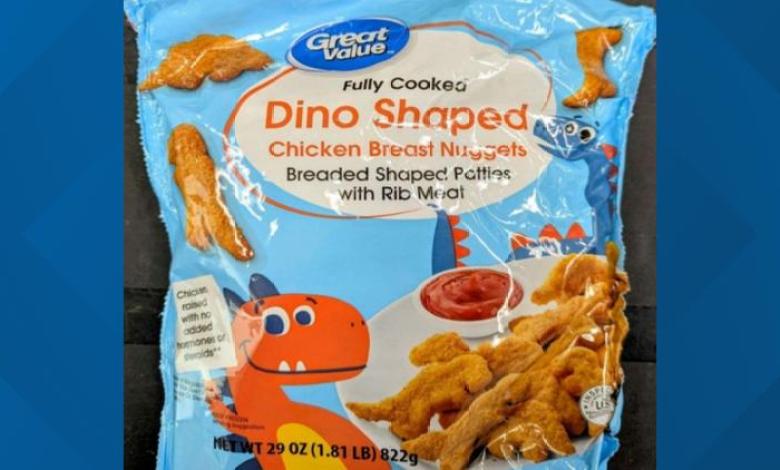Texans warned not to eat Great Value dinosaur-shaped chicken nuggets from Walmart Texans warned not to eat Great Value dinosaur-shaped chicken nuggets from Walmart
