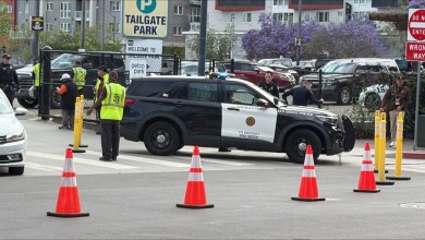 Parking lot worker stabbed in head in downtown San Diego Parking lot worker stabbed in head in downtown San Diego
