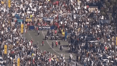 Thousands march in downtown San Diego for ‘No Kings’ protest Thousands march in downtown San Diego for ‘No Kings’ protest