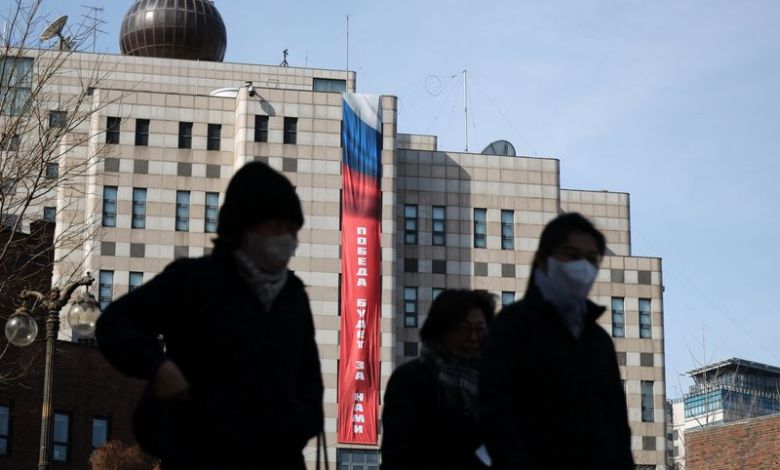South Korea urges Russian embassy to remove ‘victory’ banner as Ukraine war anniversary nears South Korea urges Russian embassy to remove ‘victory’ banner as Ukraine war anniversary nears