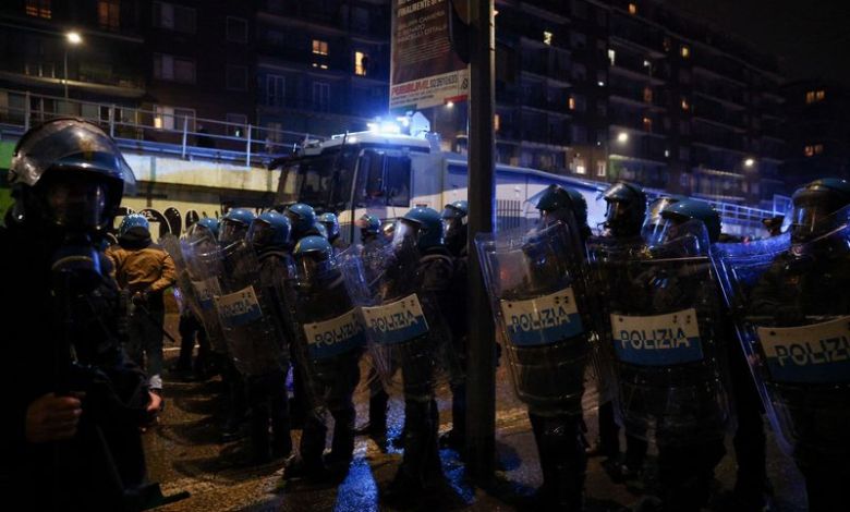 Meloni condemns ‘enemies of Italy’ after clashes in Olympics host city Milan Meloni condemns ‘enemies of Italy’ after clashes in Olympics host city Milan