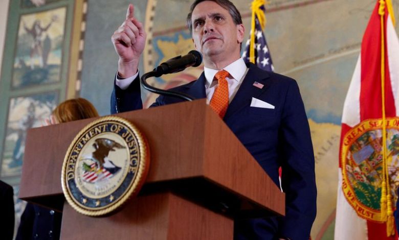 Backlash over Trump’s .776 billion fund tests Blanche’s bid for US attorney general Backlash over Trump’s .776 billion fund tests Blanche’s bid for US attorney general