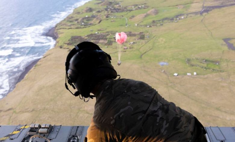 British paratroopers lead airdrop onto Tristan da Cunha for suspected hantavirus case British paratroopers lead airdrop onto Tristan da Cunha for suspected hantavirus case