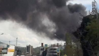 Ukraine hits Russia’s Tuapse oil refinery again, causing new fire Ukraine hits Russia’s Tuapse oil refinery again, causing new fire