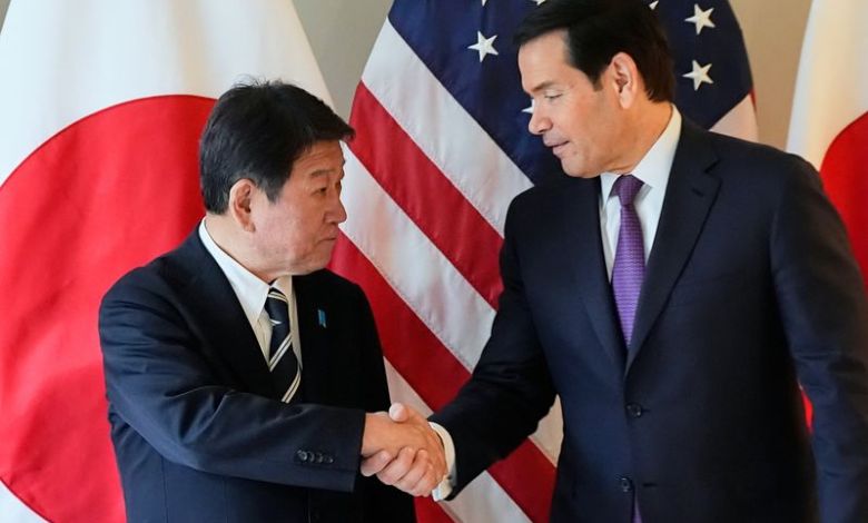Rubio and Japan counterpart talk after Trump Iran coalition call Rubio and Japan counterpart talk after Trump Iran coalition call