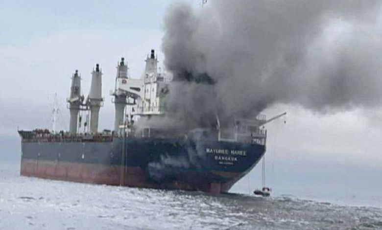 Three more vessels hit by projectiles in Strait of Hormuz, showing merchant ships remain in firing line Three more vessels hit by projectiles in Strait of Hormuz, showing merchant ships remain in firing line