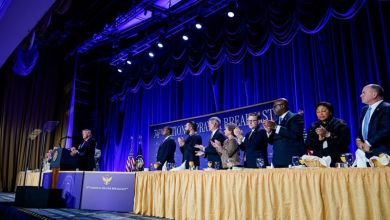 Trump defends Noem, Gabbard and Bondi at National Prayer Breakfast Trump defends Noem, Gabbard and Bondi at National Prayer Breakfast