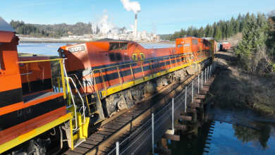 Train derails over bridge near Oregon Coast. See the photos Train derails over bridge near Oregon Coast. See the photos