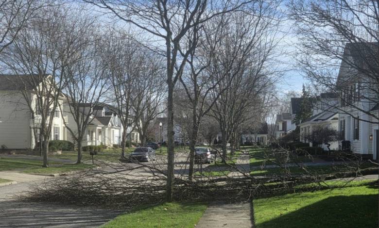 Ohio power outages leave 100,000 homes in the dark after high winds Ohio power outages leave 100,000 homes in the dark after high winds