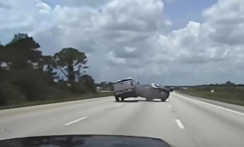 Chevy Silverado Driver Turns the Tables, PITs Florida Trooper During 98 MPH Chase Chevy Silverado Driver Turns the Tables, PITs Florida Trooper During 98 MPH Chase