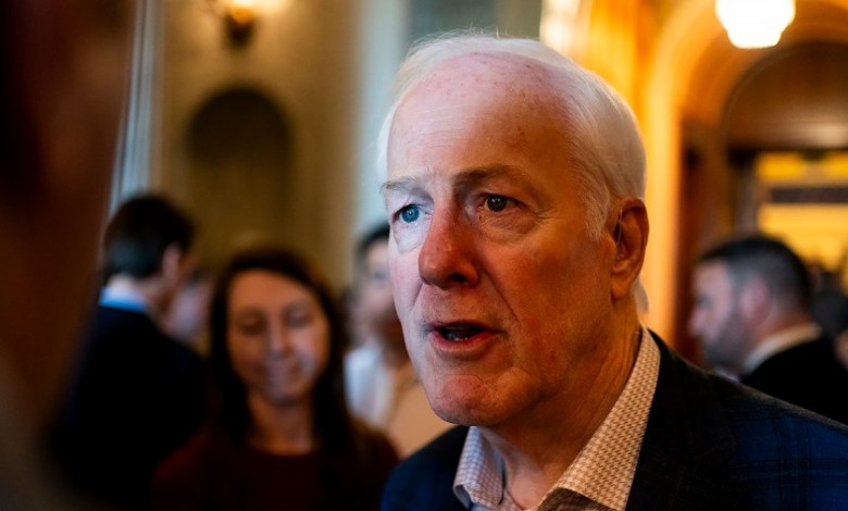 Cornyn remains defiant, says he doesn’t ‘expect’ he’ll ‘have to deal’ with backing Paxton Cornyn remains defiant, says he doesn’t ‘expect’ he’ll ‘have to deal’ with backing Paxton