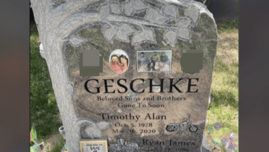 Family told it must remove brothers’ gravestone after it was deemed ‘inappropriate’ Family told it must remove brothers’ gravestone after it was deemed ‘inappropriate’