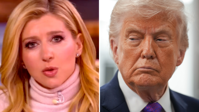 The View audience bursts into laughter after guest host claims Trump ‘does not get coerced by other nations’ The View audience bursts into laughter after guest host claims Trump ‘does not get coerced by other nations’