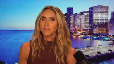 Lara Trump reveals president has speech pre-written to announce the discovery of alien life after Obama claim Lara Trump reveals president has speech pre-written to announce the discovery of alien life after Obama claim