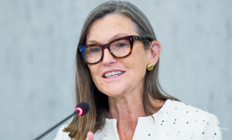 Cathie Wood sends blunt message after Bitcoin crashes Cathie Wood sends blunt message after Bitcoin crashes