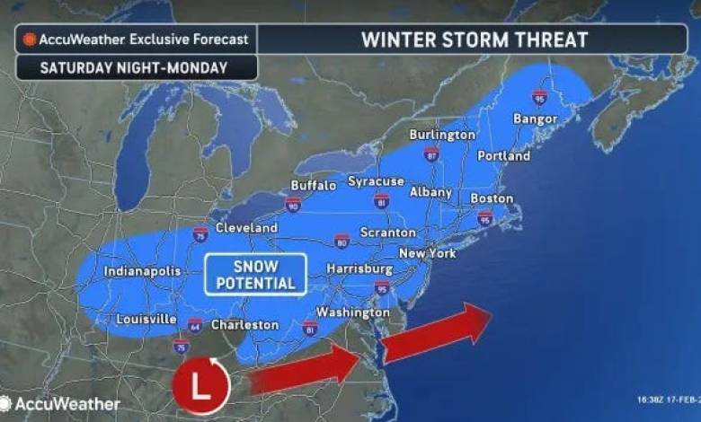 Nor’easter, ‘blockbuster snowfall’ could be brewing for weekend Nor’easter, ‘blockbuster snowfall’ could be brewing for weekend