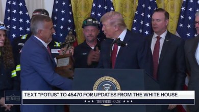 Giddy Trump, 79, Accepts Another Made Up Award Giddy Trump, 79, Accepts Another Made Up Award