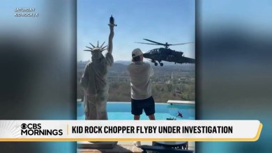 Army Suspends Aircrew After Bonkers Kid Rock Helicopter Stunt Army Suspends Aircrew After Bonkers Kid Rock Helicopter Stunt