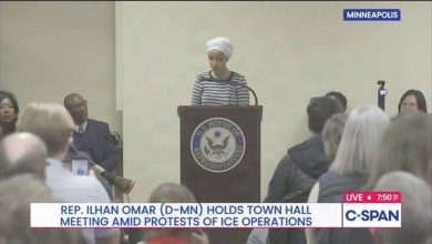 Trump Enemy Sprayed With Mystery Liquid in Town Hall Attack Trump Enemy Sprayed With Mystery Liquid in Town Hall Attack