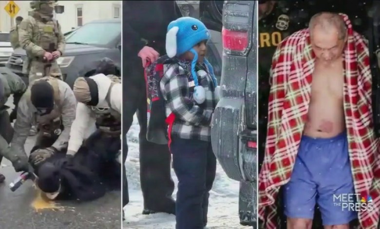 Trump Goon Ripped for Sick Response to Graphic ICE Images Trump Goon Ripped for Sick Response to Graphic ICE Images