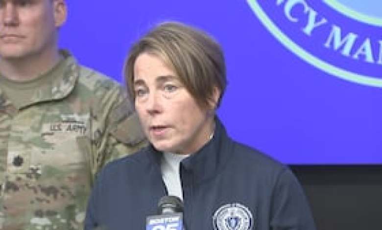 Gov. Healey issues travel ban in 4 Massachusetts counties as blizzard causes treacherous conditions Gov. Healey issues travel ban in 4 Massachusetts counties as blizzard causes treacherous conditions