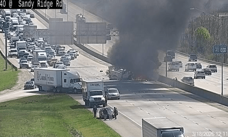 Kernersville man dies after fiery wrong-way crash on I-40 involving multiple vehicles, Greensboro police say Kernersville man dies after fiery wrong-way crash on I-40 involving multiple vehicles, Greensboro police say