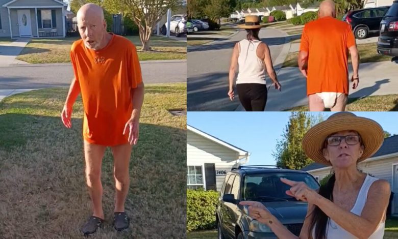 North Carolina Man Catches Caretaker Forcing Elderly Man in Soiled Diaper to Walk Down Street as ‘Punishment’ North Carolina Man Catches Caretaker Forcing Elderly Man in Soiled Diaper to Walk Down Street as ‘Punishment’