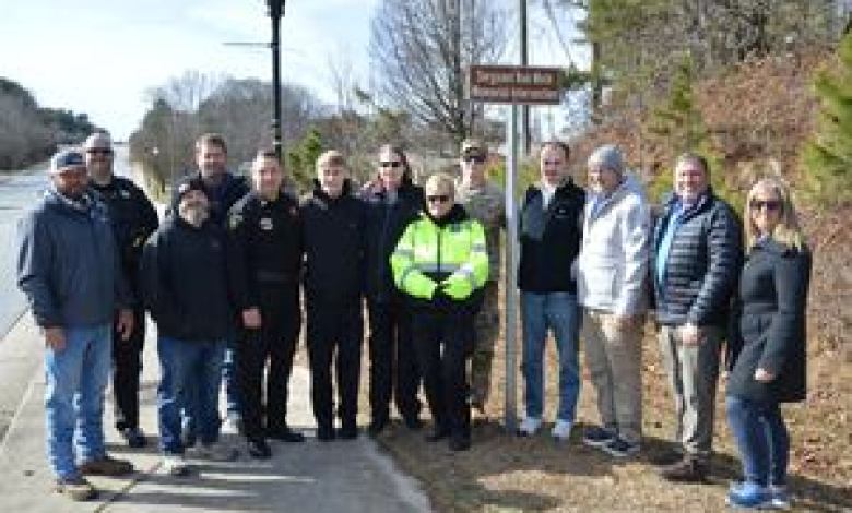 Sheriff’s office volunteer killed in line of duty honored with intersection dedication Sheriff’s office volunteer killed in line of duty honored with intersection dedication