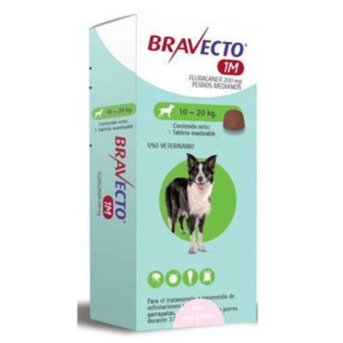 BRAVECTO 1M 200MG. BRAVECTO 1M 200MG.