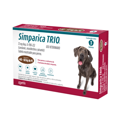SIMPARICA TRIO 3TAB CAFÈ 40.1 A 60KG. SIMPARICA TRIO 3TAB CAFÈ 40.1 A 60KG.