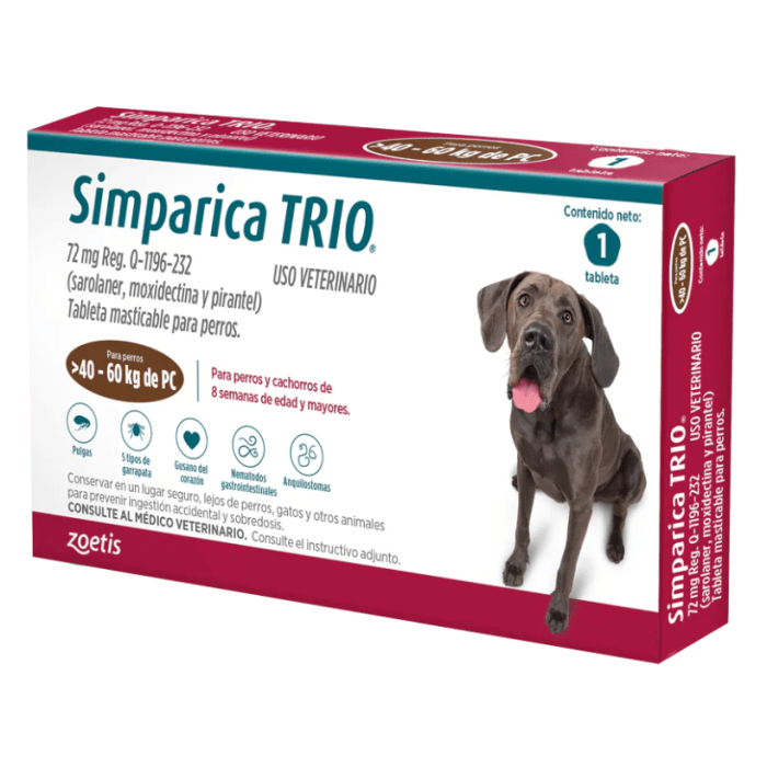 SIMPARICA 40 MG X 1TB SIMPARICA 40 MG X 1TB
